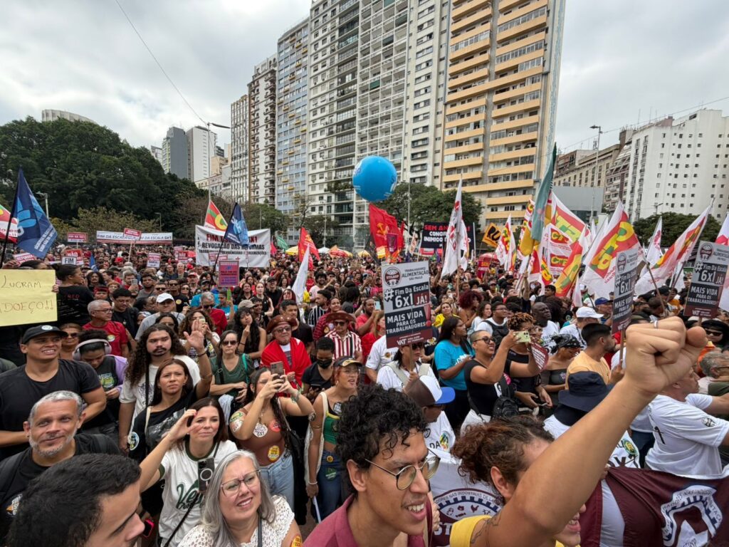no Centro de São Paulo Abraão Cruz/TV Globo