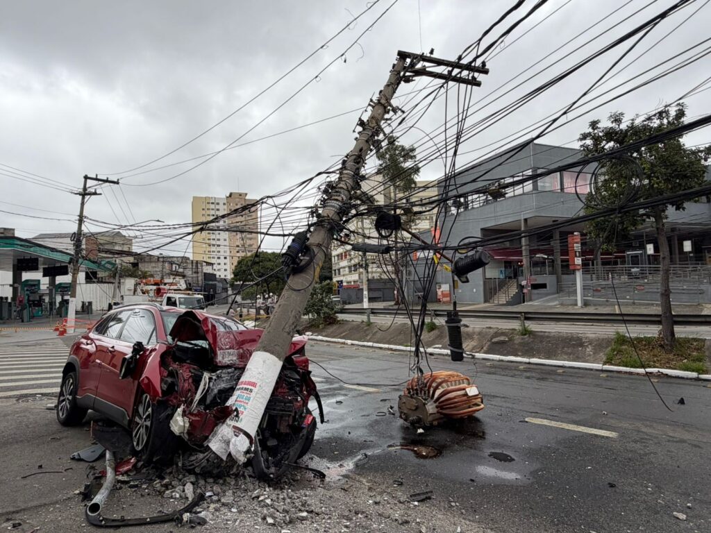 Acidente na Corifeu Abraão Cruz/TV Globo