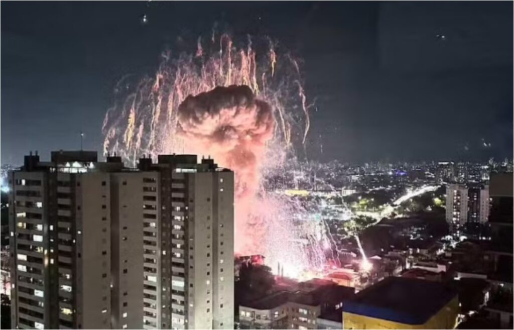 Explosão no Tatuapé na Zona Leste de São Paulo Fabio Rubemar/Arquivo