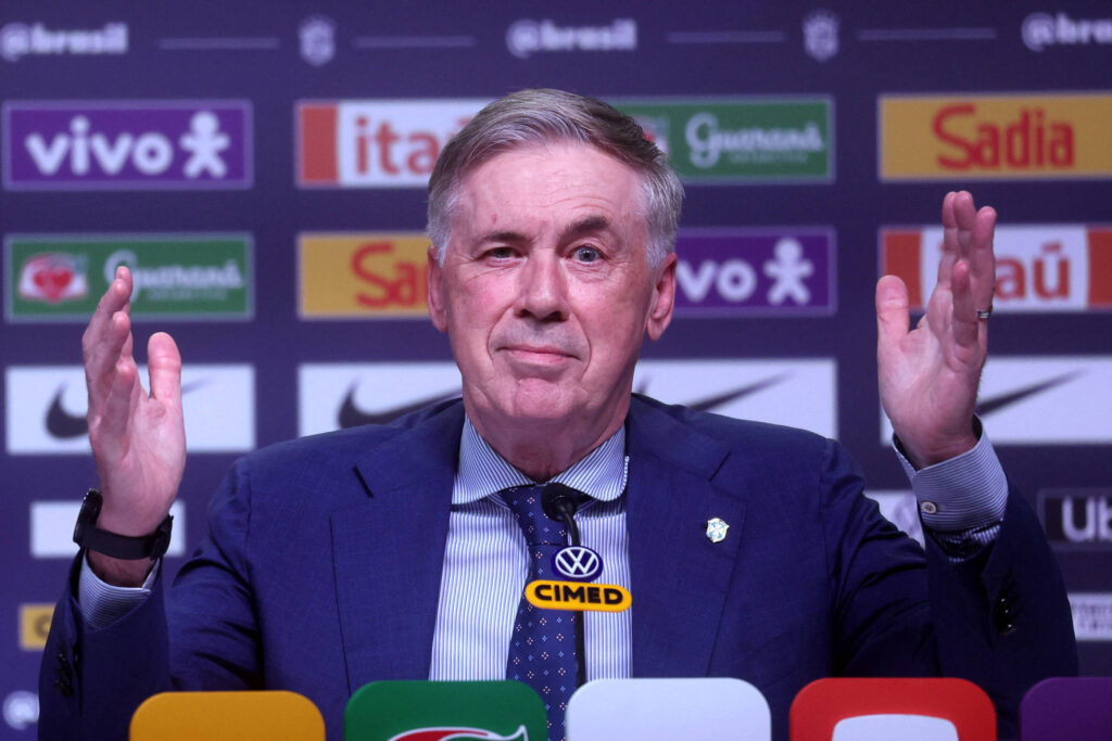 Ancelotti no comando: CBF garante permanência do técnico até a Copa do Mundo de 2030