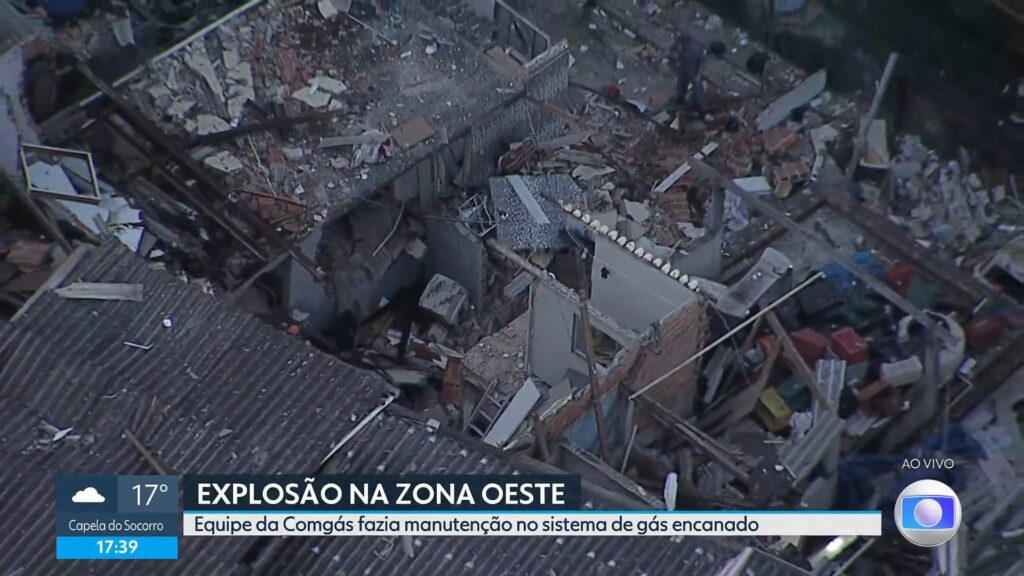 na Zona Oeste de SP Reprodução/TV Globo