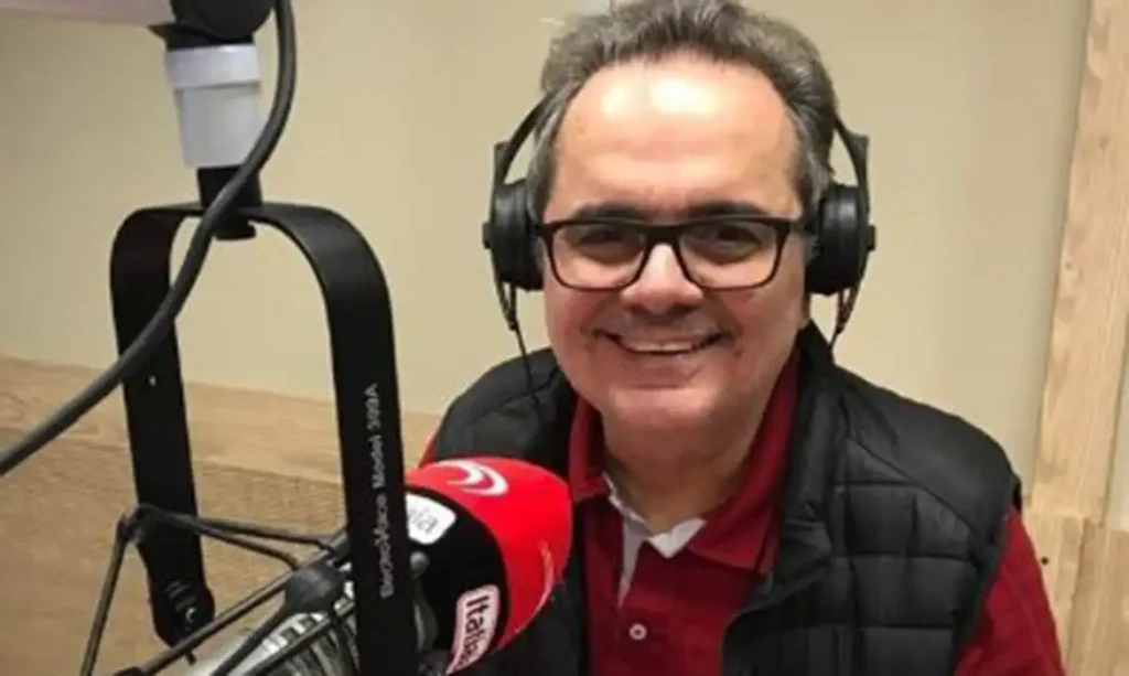 tantes nomes do rádio esportivo de Minas Gerais, o narrador e apresentador Milto