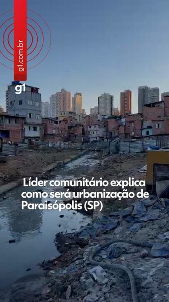 Líder comunitário explica como será urbanização de Paraisópolis (SP