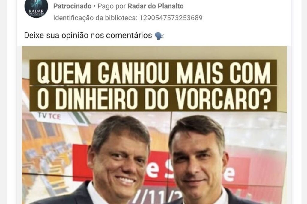 Biblioteca de Anúncios da Meta