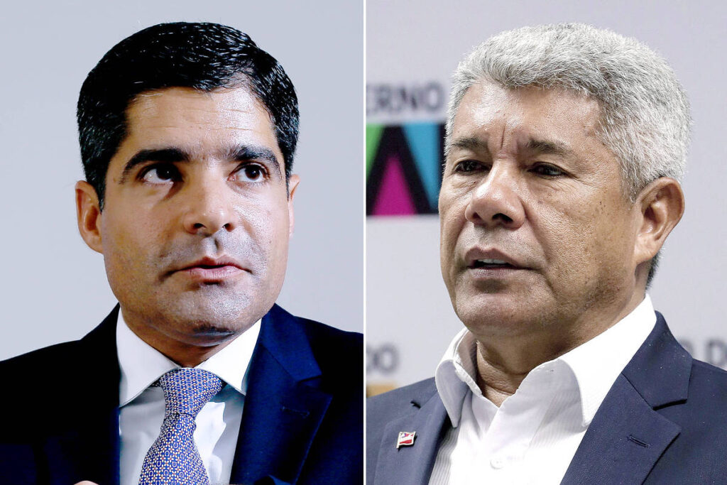 Bahia: pesquisa Genial/Quaest aponta empate técnico entre ACM Neto e Jerônimo Rodrigues