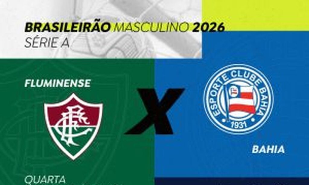 Brasileirão 2026: Fluminense e Bahia se enfrentam por vaga no G4 com cobertura da Rádio Nacional