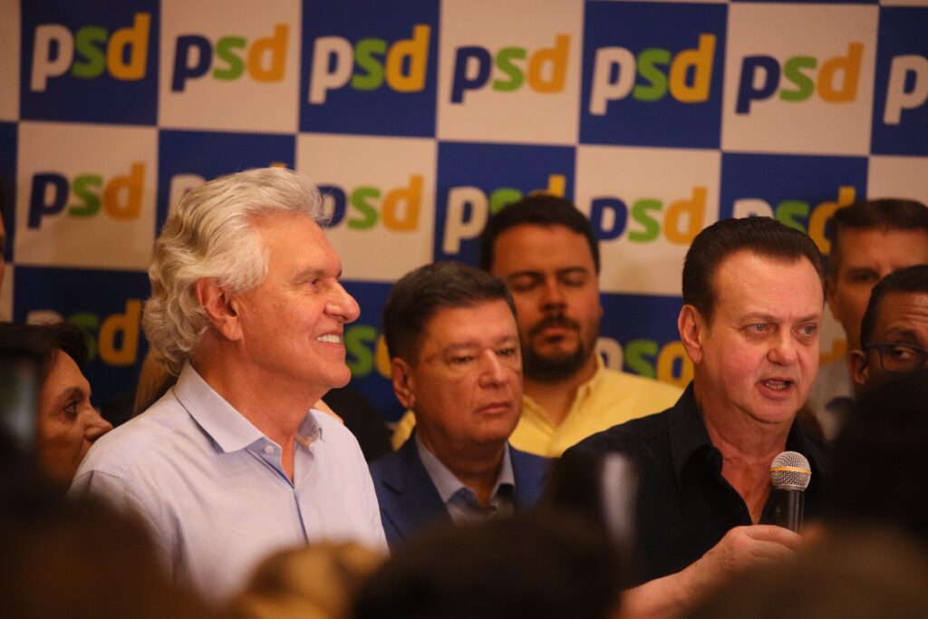 Caiado confronta polarização e sentencia: 'Quem rouba é ladrão', em lançamento de candidatura