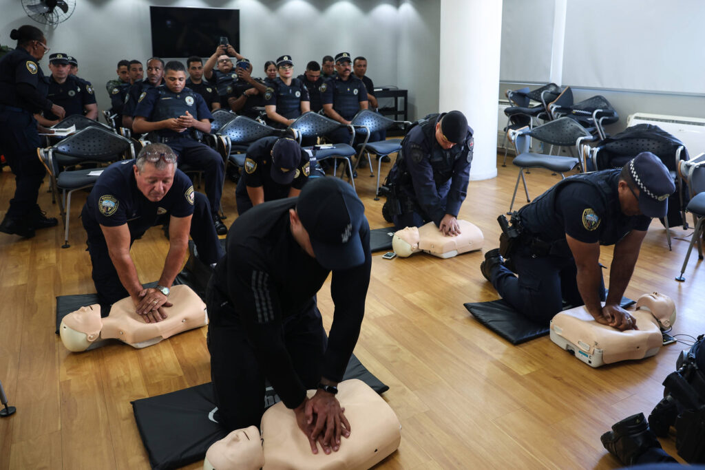 Guarda Civil de São Paulo recebe capacitação vital para emergências cardíacas em via pública
