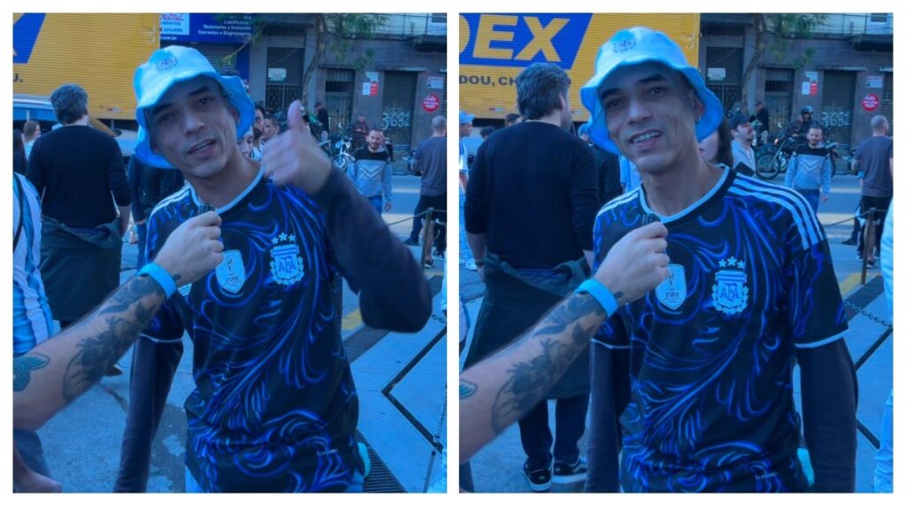 Brasileiros de coração argentino: a paixão albiceleste que toma conta da Mooca na final da Copa em SP