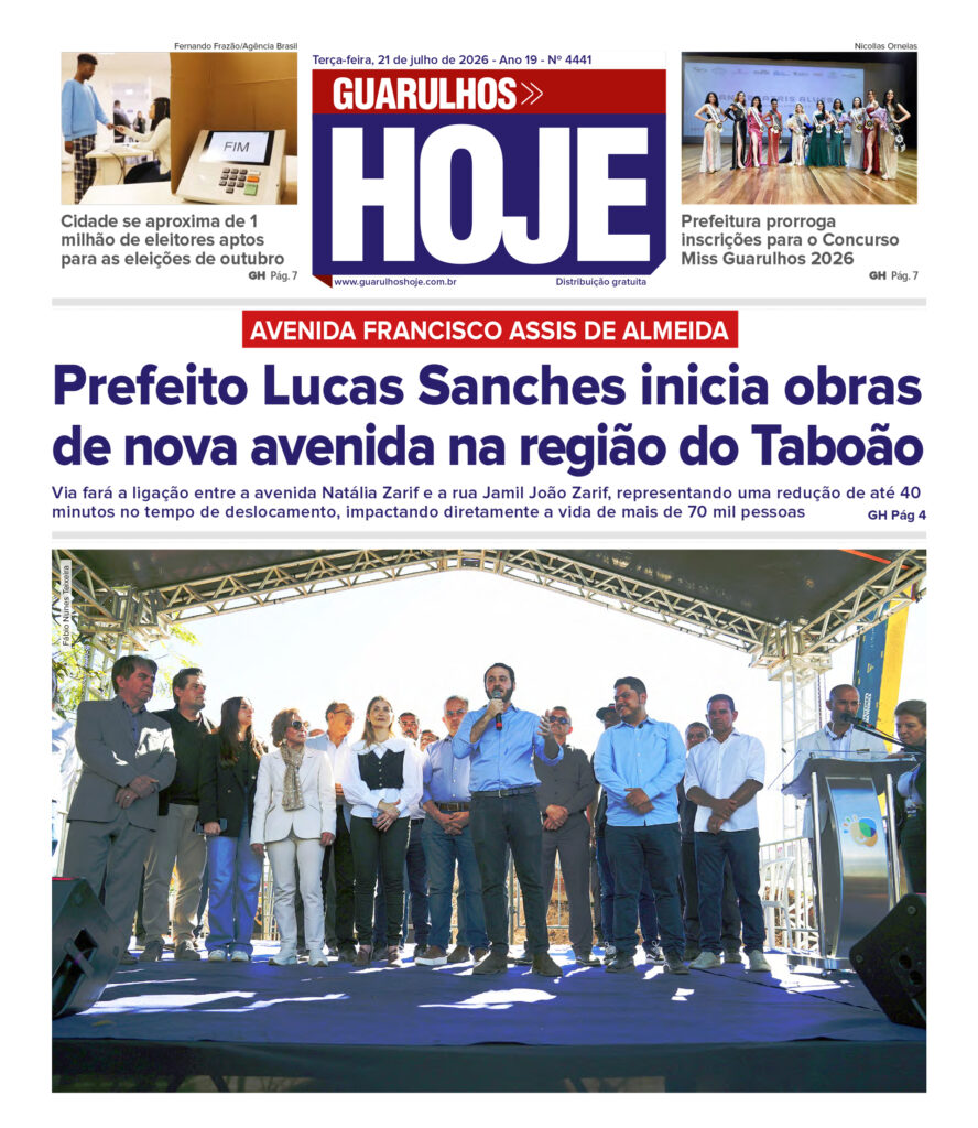 Lucas Sanches inicia construção de avenida estratégica para o Taboão em Guarulhos