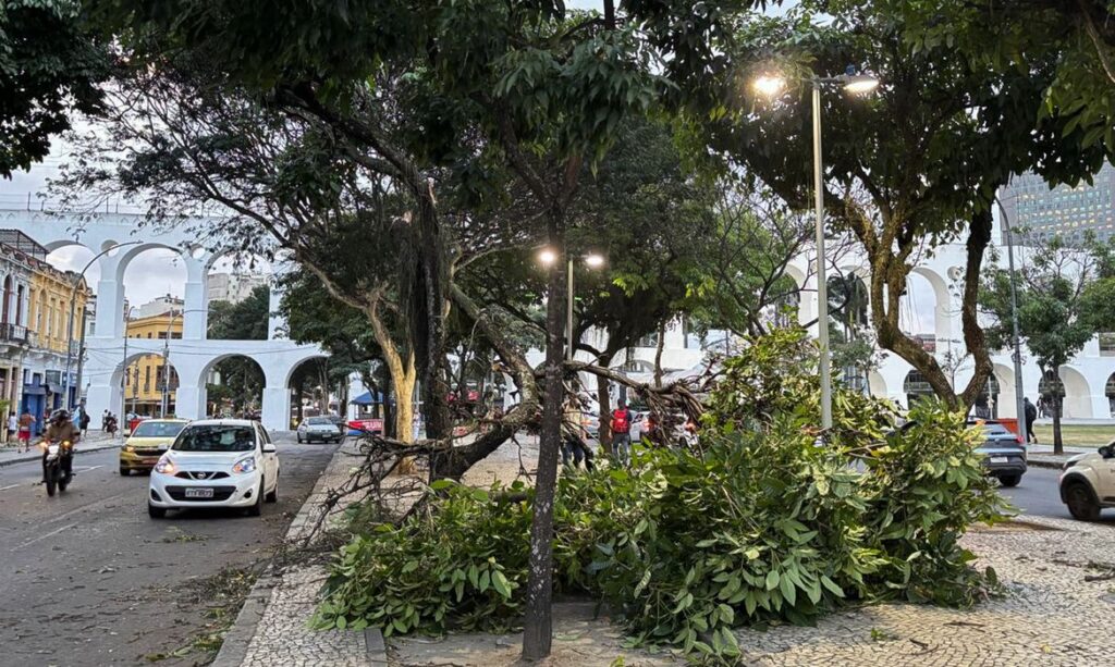 Vendaval no Rio de Janeiro: centenas de milhares sem luz e com transtornos generalizados