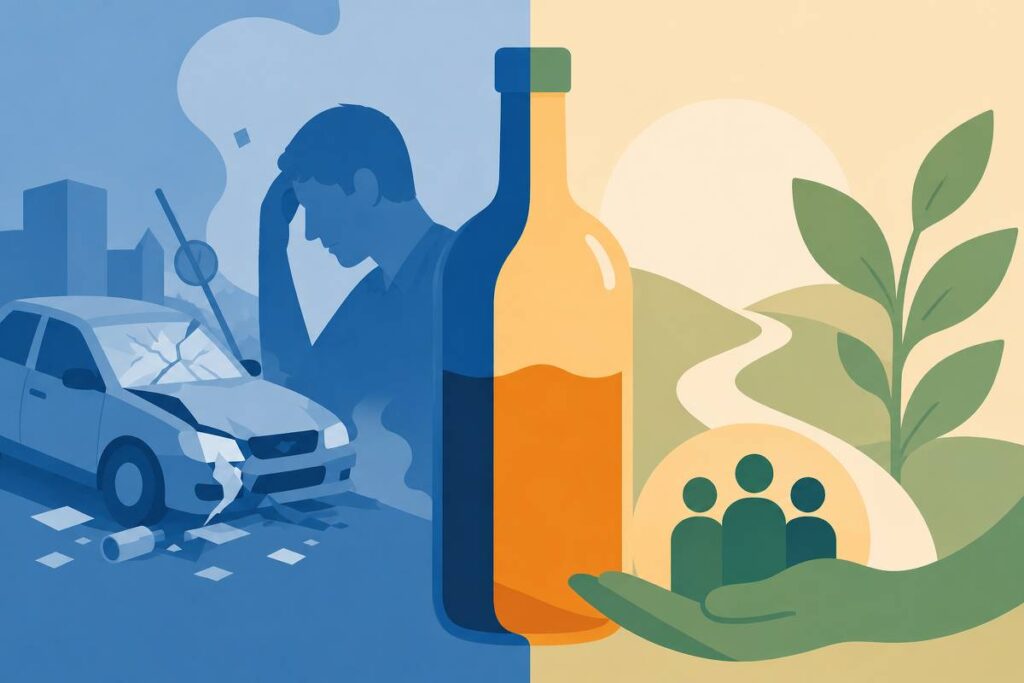 Alcoolismo: o luto silencioso e a jornada de superação para dependentes e famílias