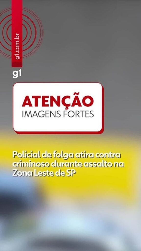 Assalto a delegado em Osasco termina com criminoso morto após reação de policial de folga
