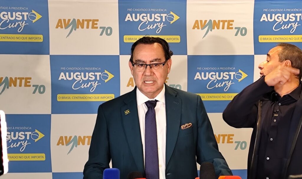 Avante oficializa Augusto Cury para a Presidência e ele propõe regime semipresidencialista
