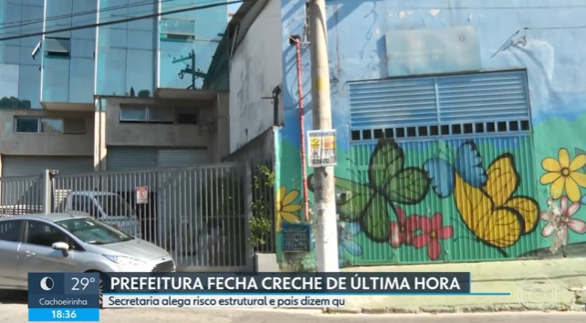 Creche na Zona Oeste de São Paulo fecha as portas e deixa 95 famílias sem destino