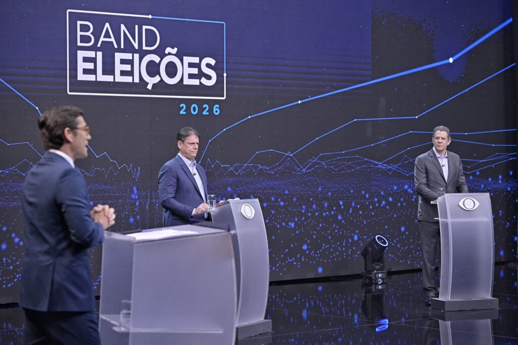 Debate Tarcísio Haddad: Primeiro confronto em São Paulo acende embate sobre educação e segurança