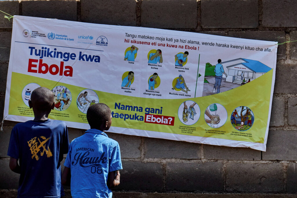 Ebola na RDC: OMS propõe teste de vacina existente contra nova cepa