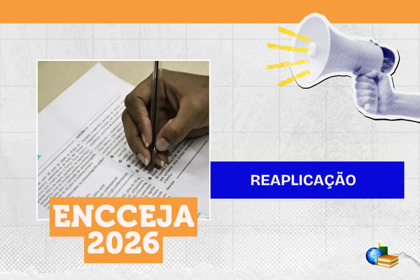 Encceja 2026: prazo para solicitar reaplicação das provas termina nesta sexta-feira