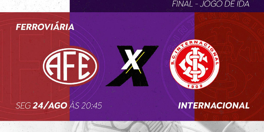 Ferroviária e Internacional disputam jogo de ida da final do Brasileiro Feminino Sub-17