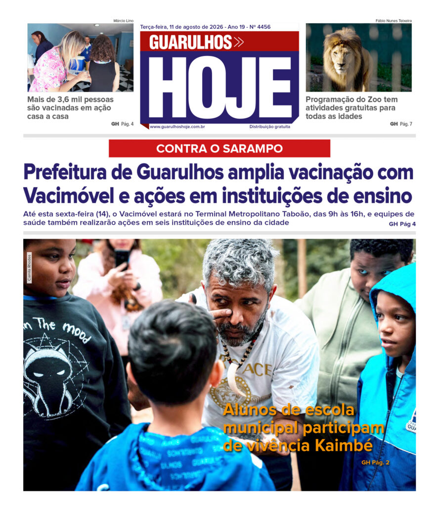 Guarulhos intensifica combate ao sarampo com Vacimóvel e ações em escolas
