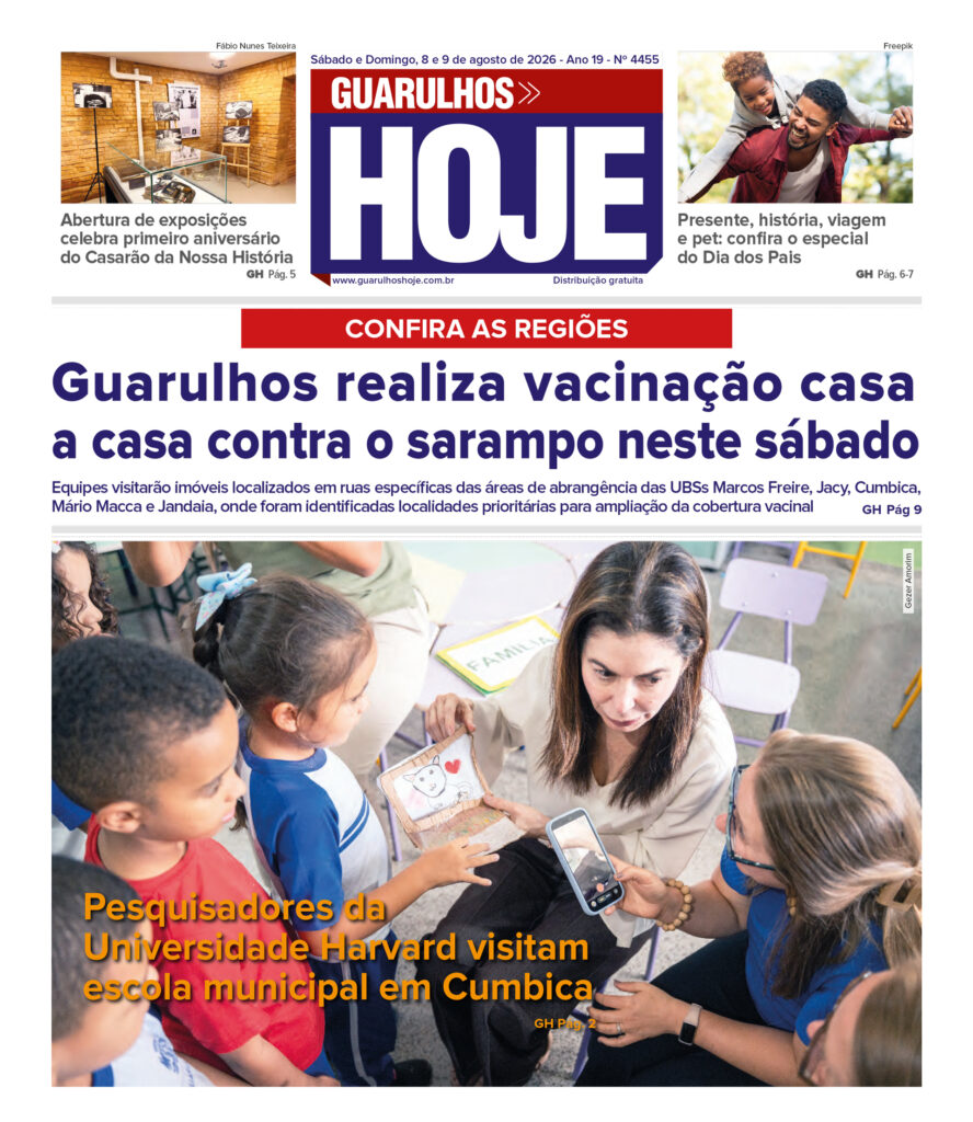 Guarulhos intensifica combate ao sarampo com vacinação domiciliar neste sábado