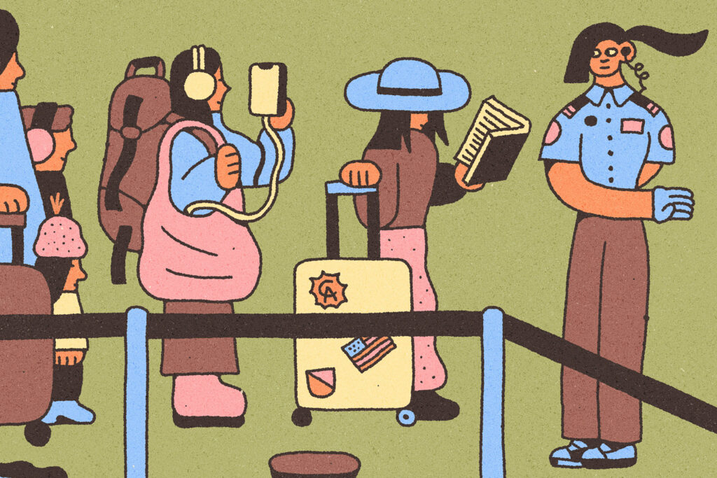 Navegando filas de aeroporto: dicas de um especialista para evitar o estresse