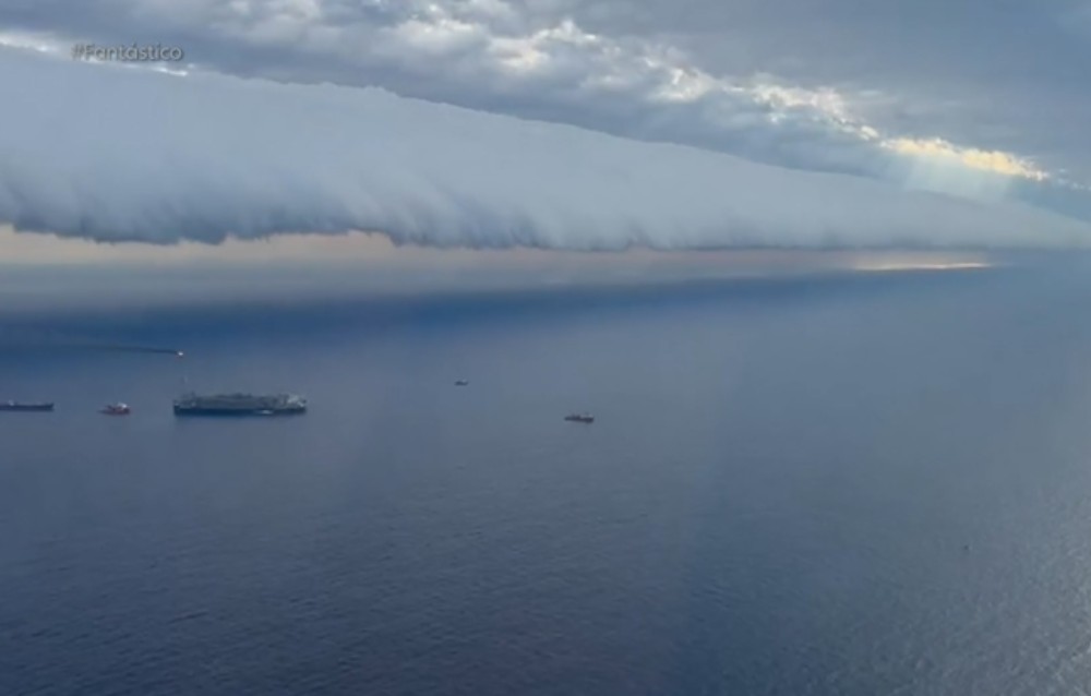Nuvens de rolo: entenda o fenômeno que antecedeu temporais no Sudeste
