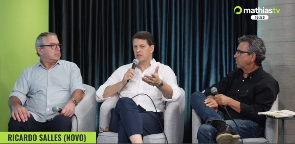 Ricardo Salles define perfil político e classifica atos de 8 de janeiro como baderna