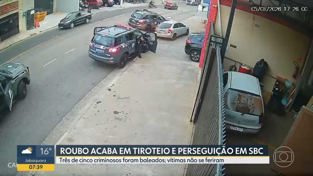 Roubo de carga em São Bernardo do Campo culmina em tiroteio e perseguição com a Rota