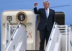 Trump revela troca secreta de aeronave após alertas de segurança sobre o Irã