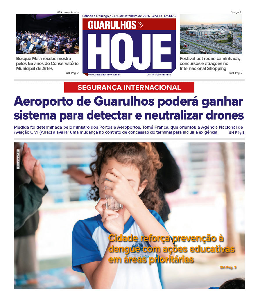 Aeroporto de Guarulhos planeja implementar tecnologia para neutralizar drones