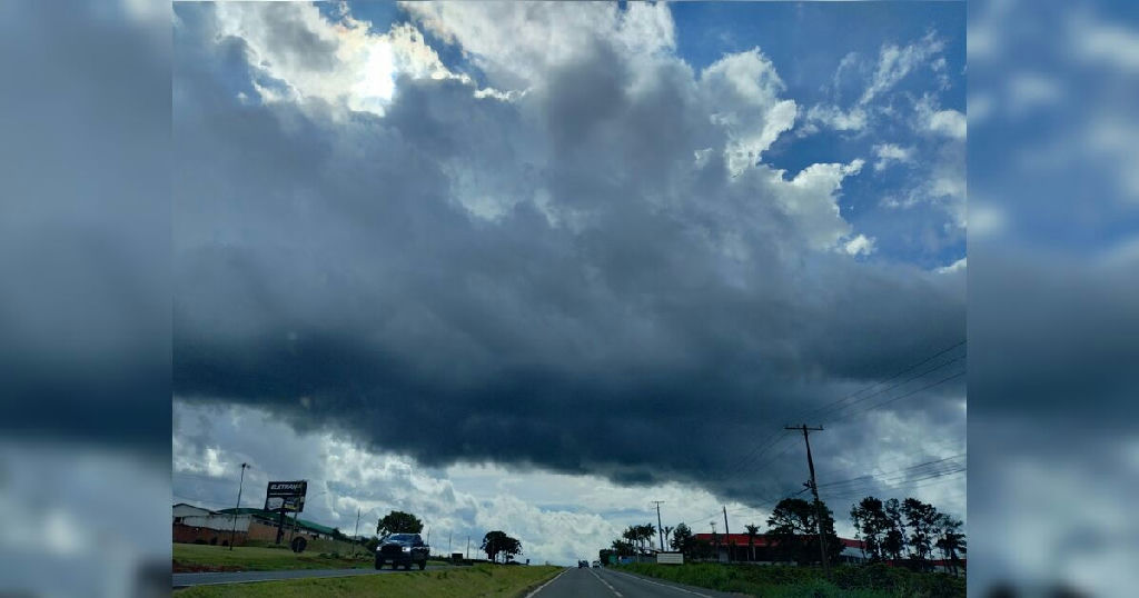 Apucarana entra em alerta máximo para tempestades nesta terça-feira