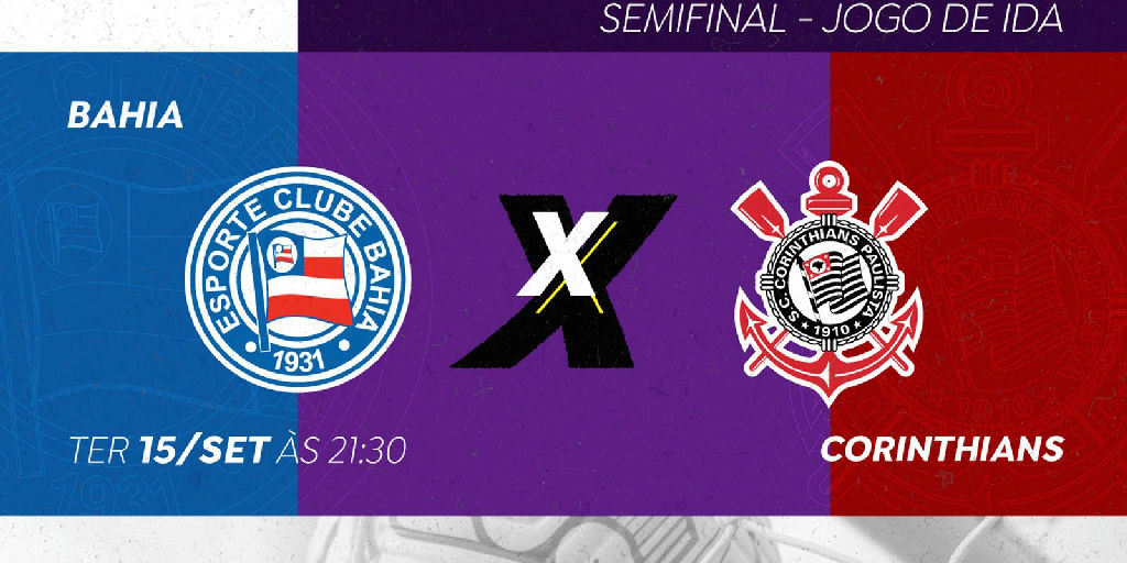 Bahia e Corinthians duelam na Arena Fonte Nova pela semifinal do Brasileirão Feminino