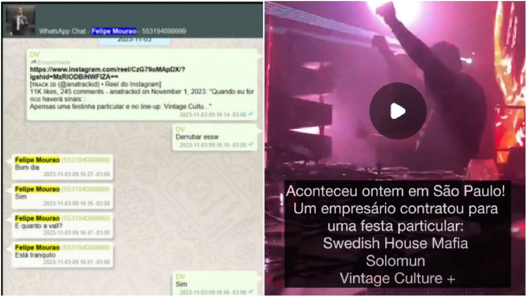 Madame Satã se defende de ligação com Daniel Vorcaro em festa investigada pela PF