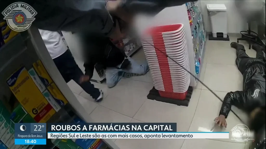 Onda de assaltos a farmácias em São Paulo mira medicamentos de alto custo
