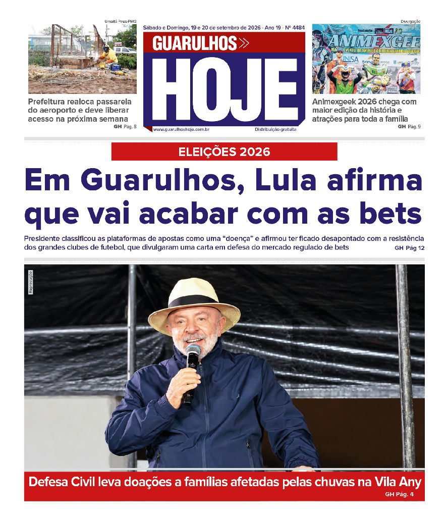Presidente Lula endurece o tom contra apostas em Guarulhos e critica clubes