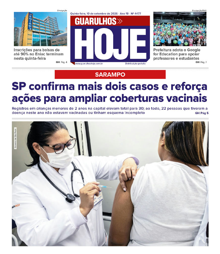 Surtos de sarampo em São Paulo levam estado a reforçar vacinação infantil