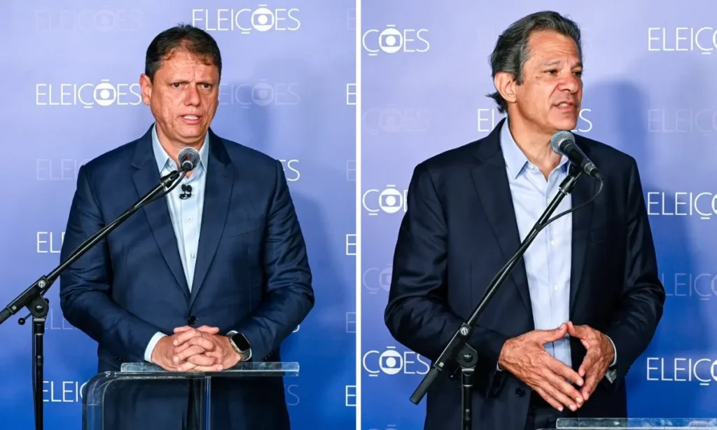 Tarcísio e Haddad avaliam embate na Globo e projetam estratégias para o governo de São Paulo