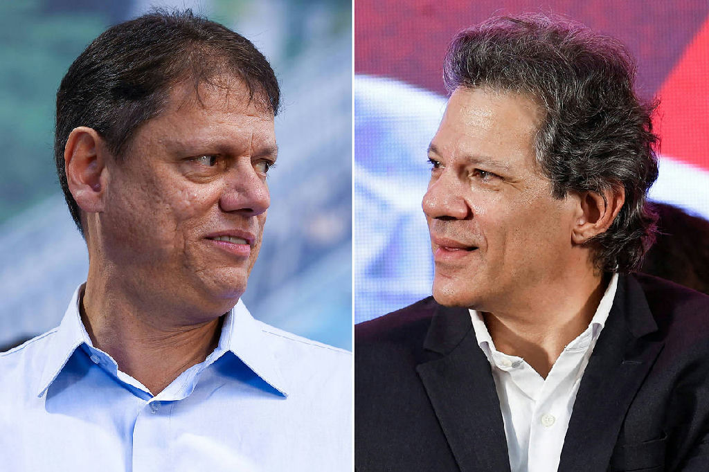 Tarcísio lidera corrida pelo Governo de São Paulo com 44% das intenções de voto contra Haddad