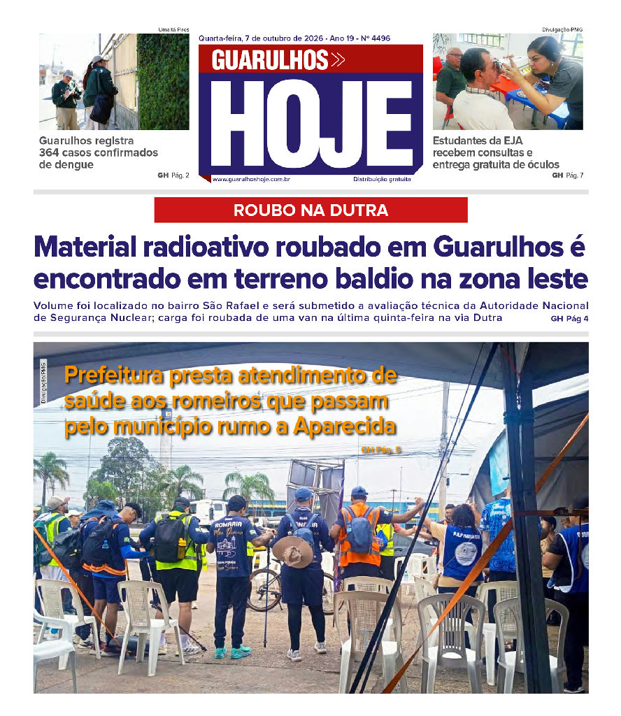 Carga de material radioativo roubada na Dutra é localizada em terreno de Guarulhos