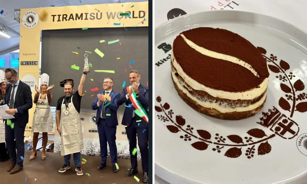 Confeiteiro amador de São Paulo conquista o título mundial de tiramisù na Itália