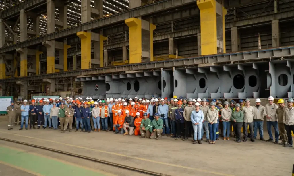 Estaleiro gaúcho inicia construção de navios para Transpetro e projeta milhares de empregos