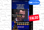 Montagem enganosa usa imagem de Cleitinho para atribuir áudio falso a Flávio Bolsonaro
