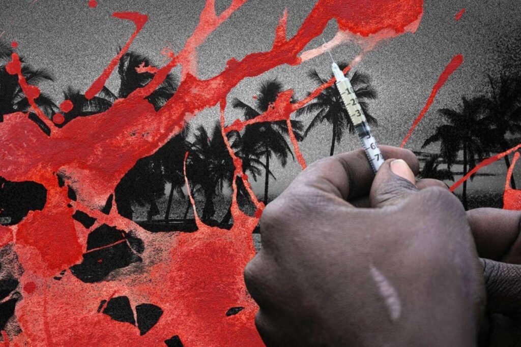 Prática perigosa de compartilhamento de sangue alimenta alta nos casos de HIV