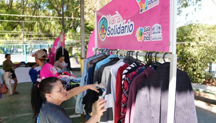Ação social leva Varal Solidário à EPG Machado de Assis nesta quarta-feira