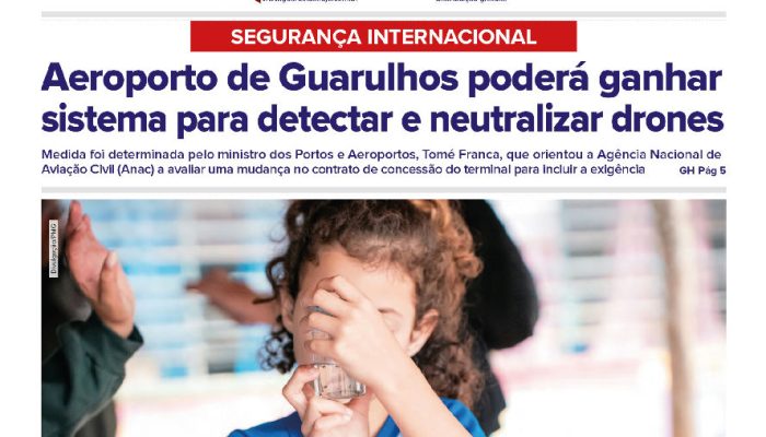 Aeroporto de Guarulhos planeja implementar tecnologia para neutralizar drones