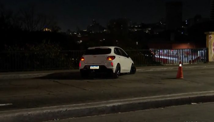 Atropelamento no viaduto Dona Matilde deixa um morto e um ferido na zona leste de SP