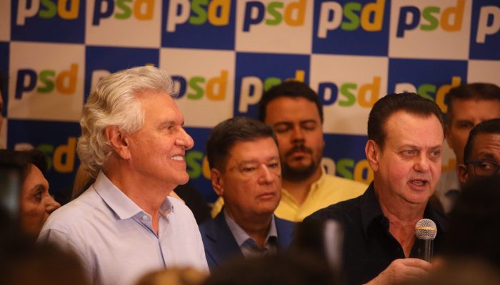 Caiado confronta polarização e sentencia: 'Quem rouba é ladrão', em lançamento de candidatura