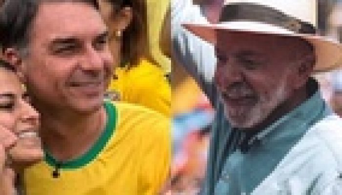 Cenário eleitoral de 2026 aponta disputa acirrada entre Lula e Flávio Bolsonaro