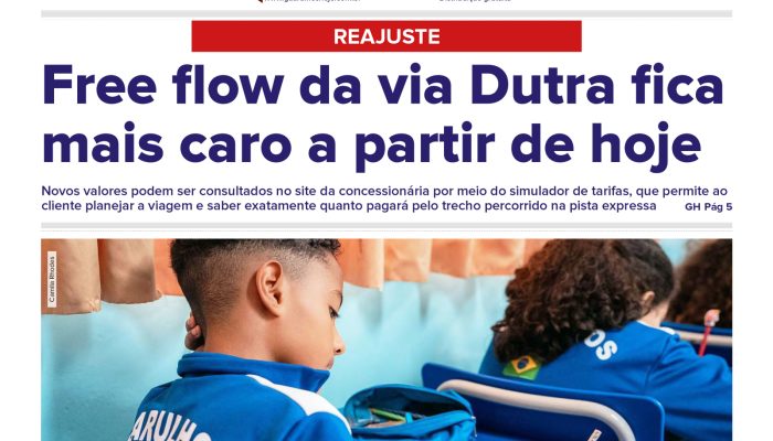 Edição impressa do jornal guarulhos hoje circula nesta data